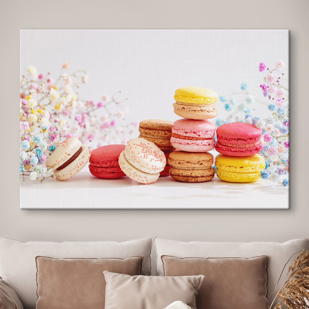Macarons et petites fleurs — intérieur 1