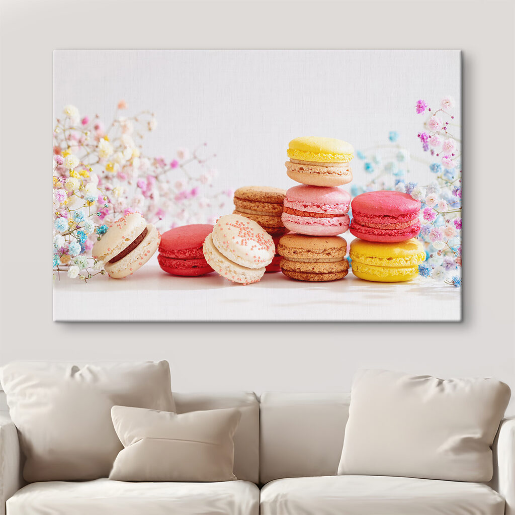 Macarons et petites fleurs — intérieur 2