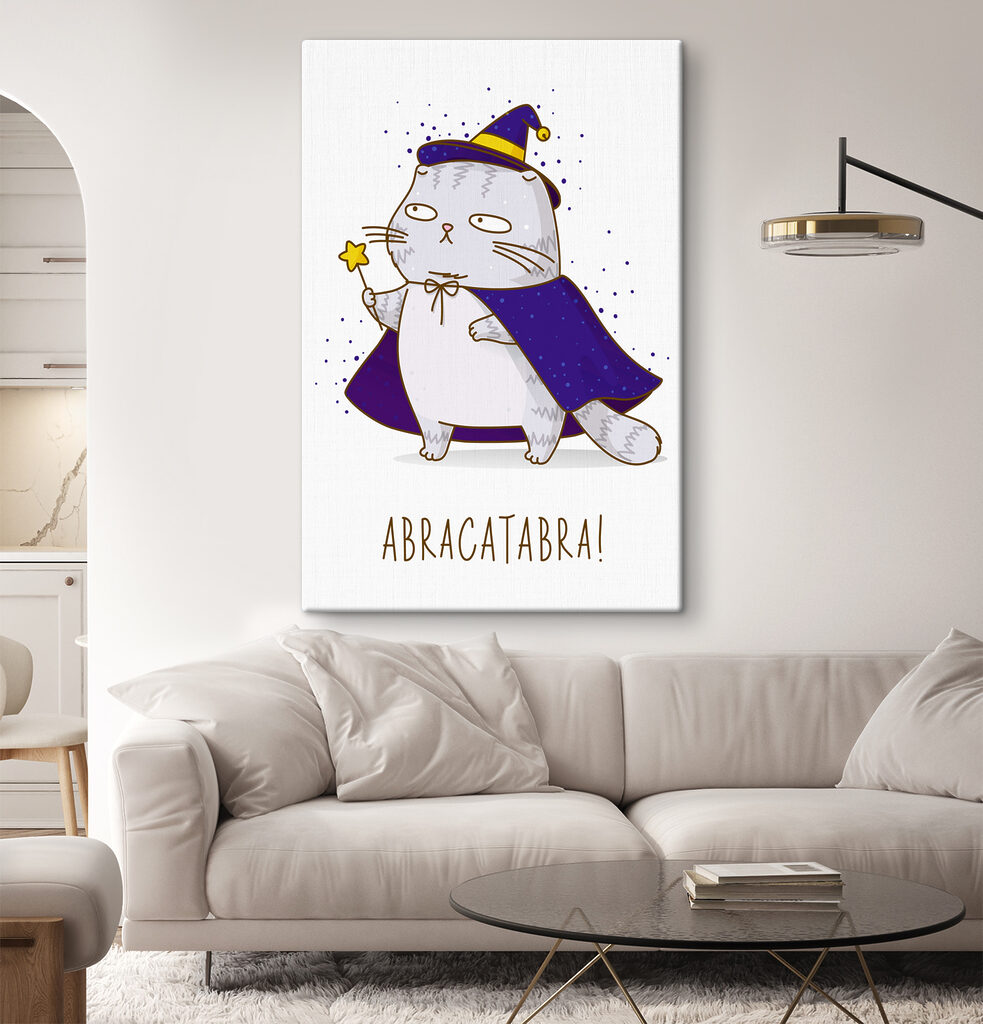 Chat magicien — intérieur 2