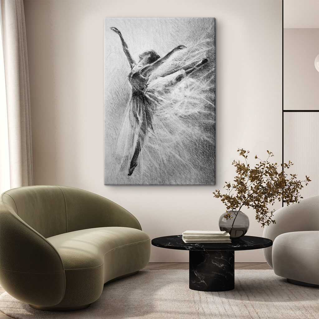 Ballerine en élan — intérieur 2