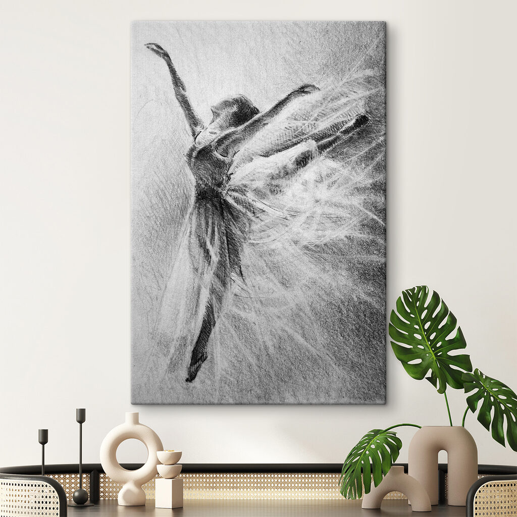 Ballerine en élan — intérieur 3