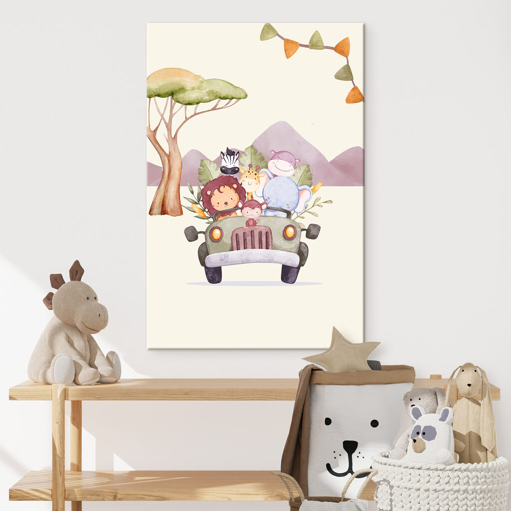 Petits amis en safari — intérieur 1