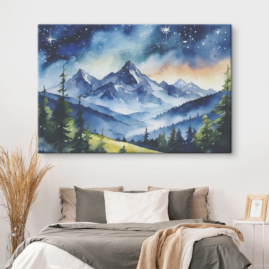 Sapins sous les étoiles — intérieur 2