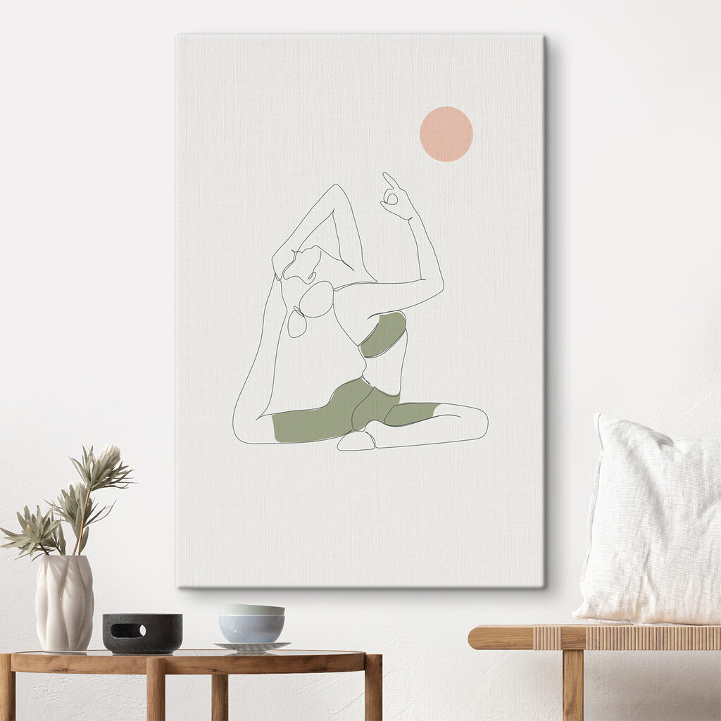 Yoga sous le soleil — intérieur 2