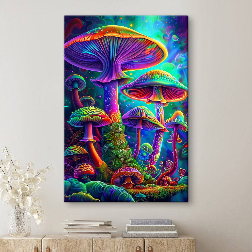 Champignons colorés — intérieur 4
