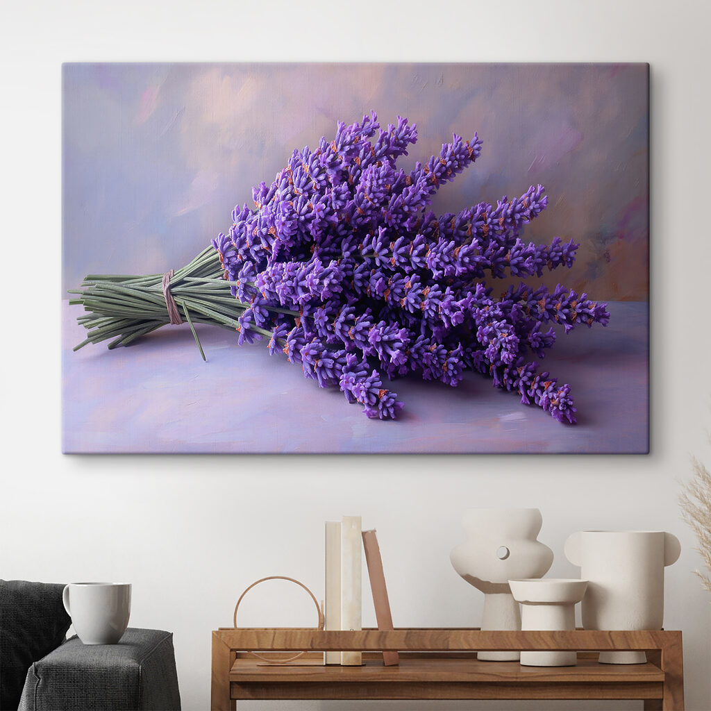 Bouquet de lavande — intérieur 1