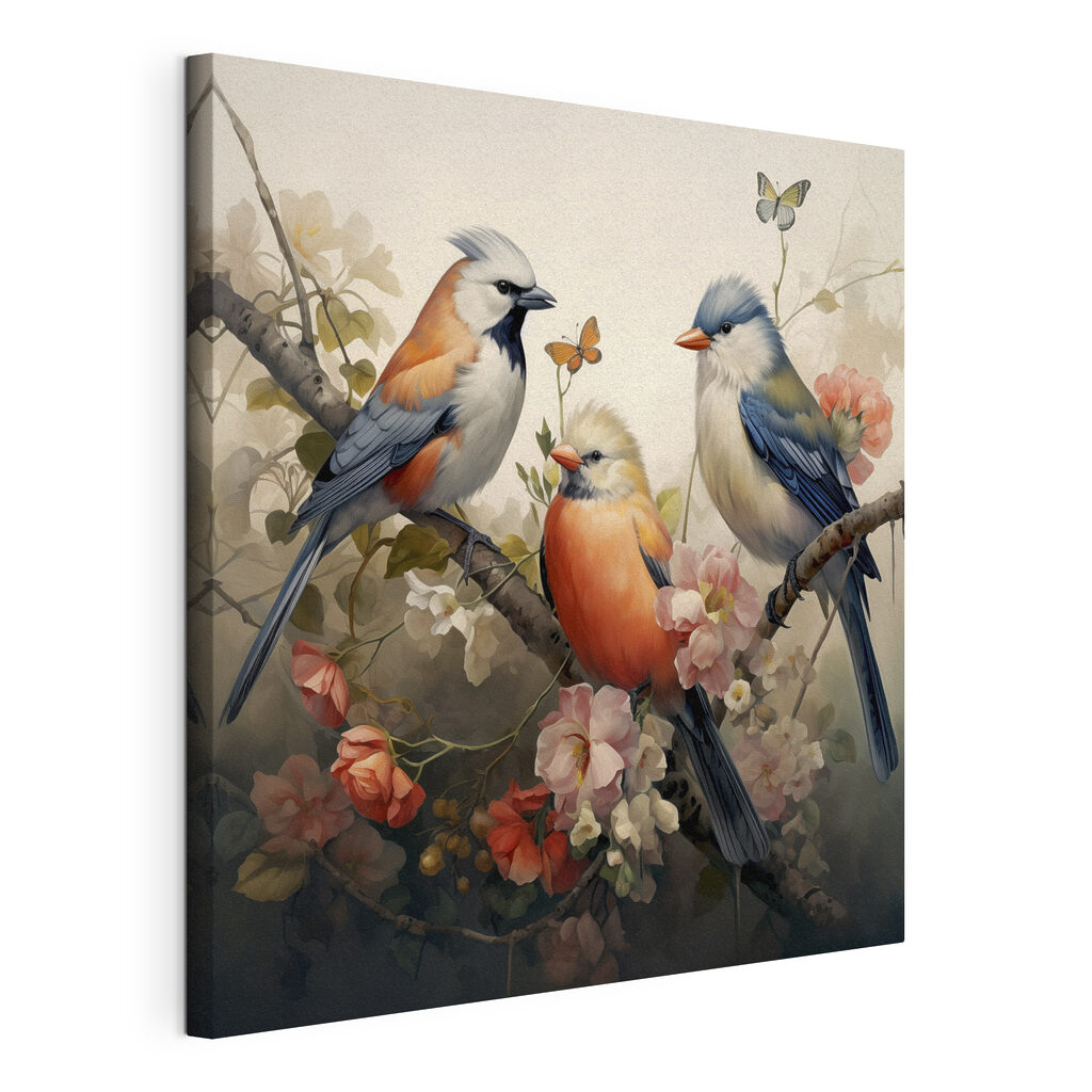 Petits oiseaux réunis — vue du produit