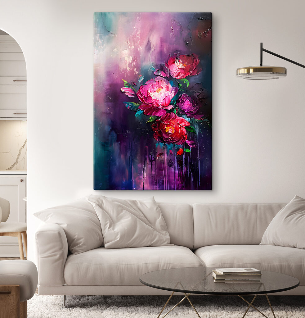Bouquet au cœur lumineux — intérieur 1