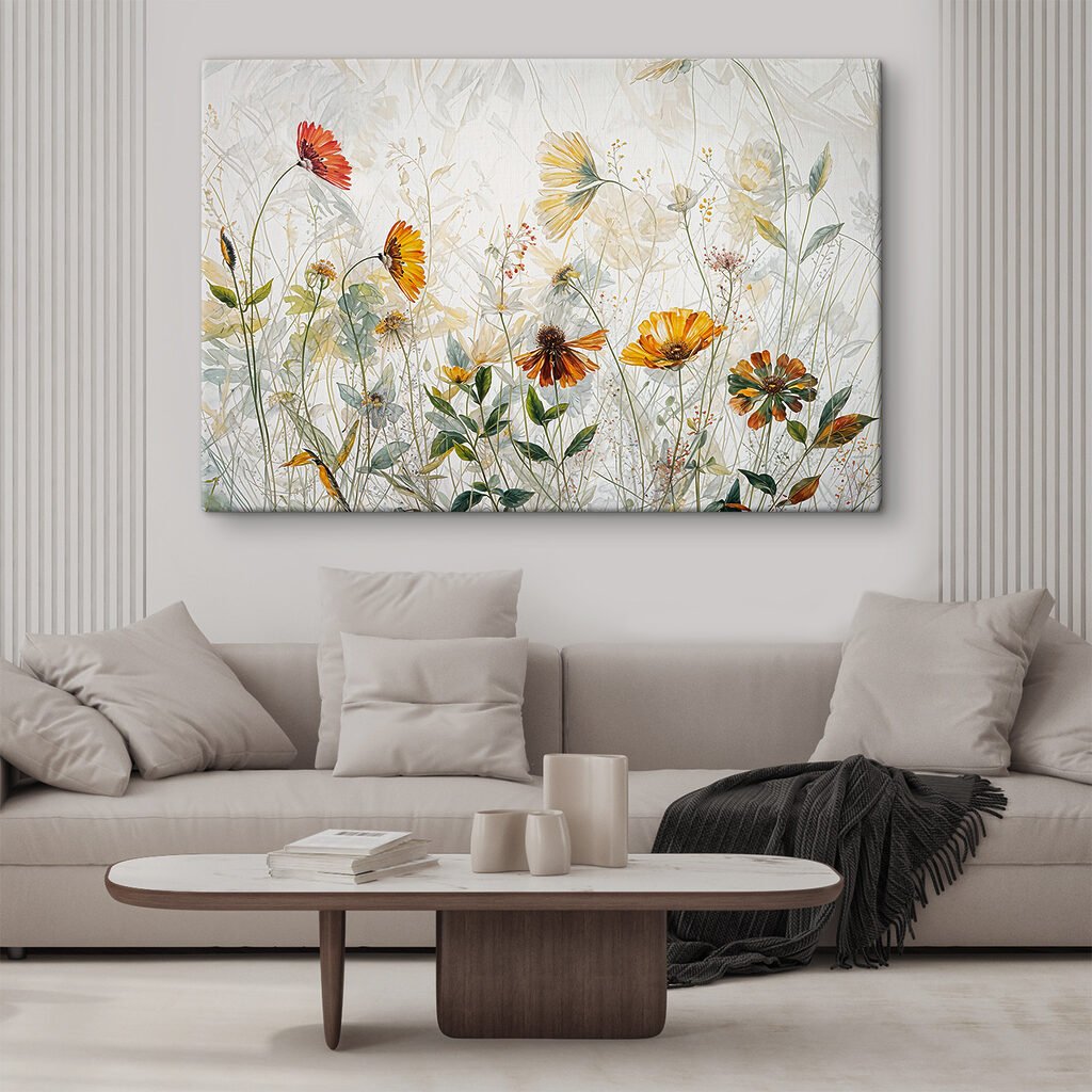 Fleurs des champs dansantes — intérieur 1