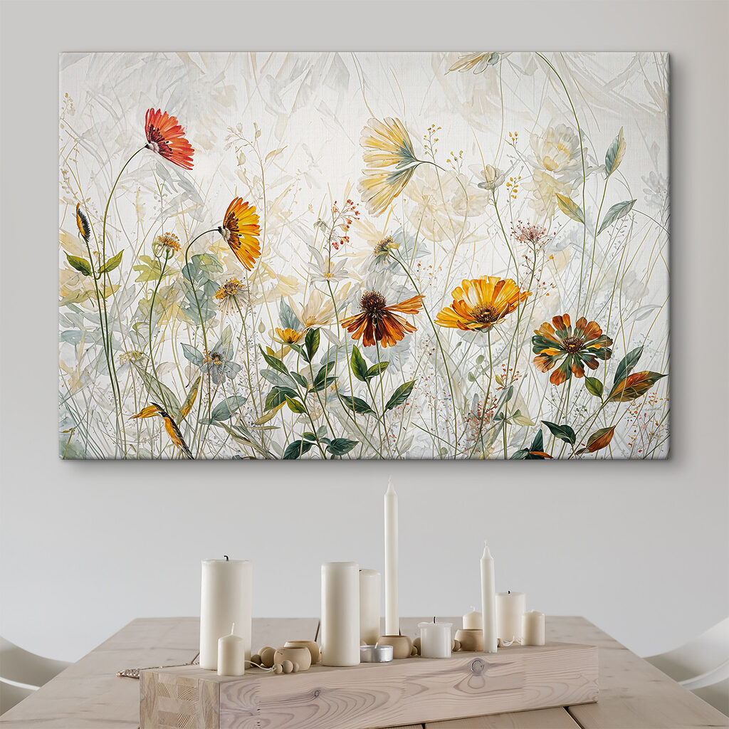 Fleurs des champs dansantes — intérieur 2