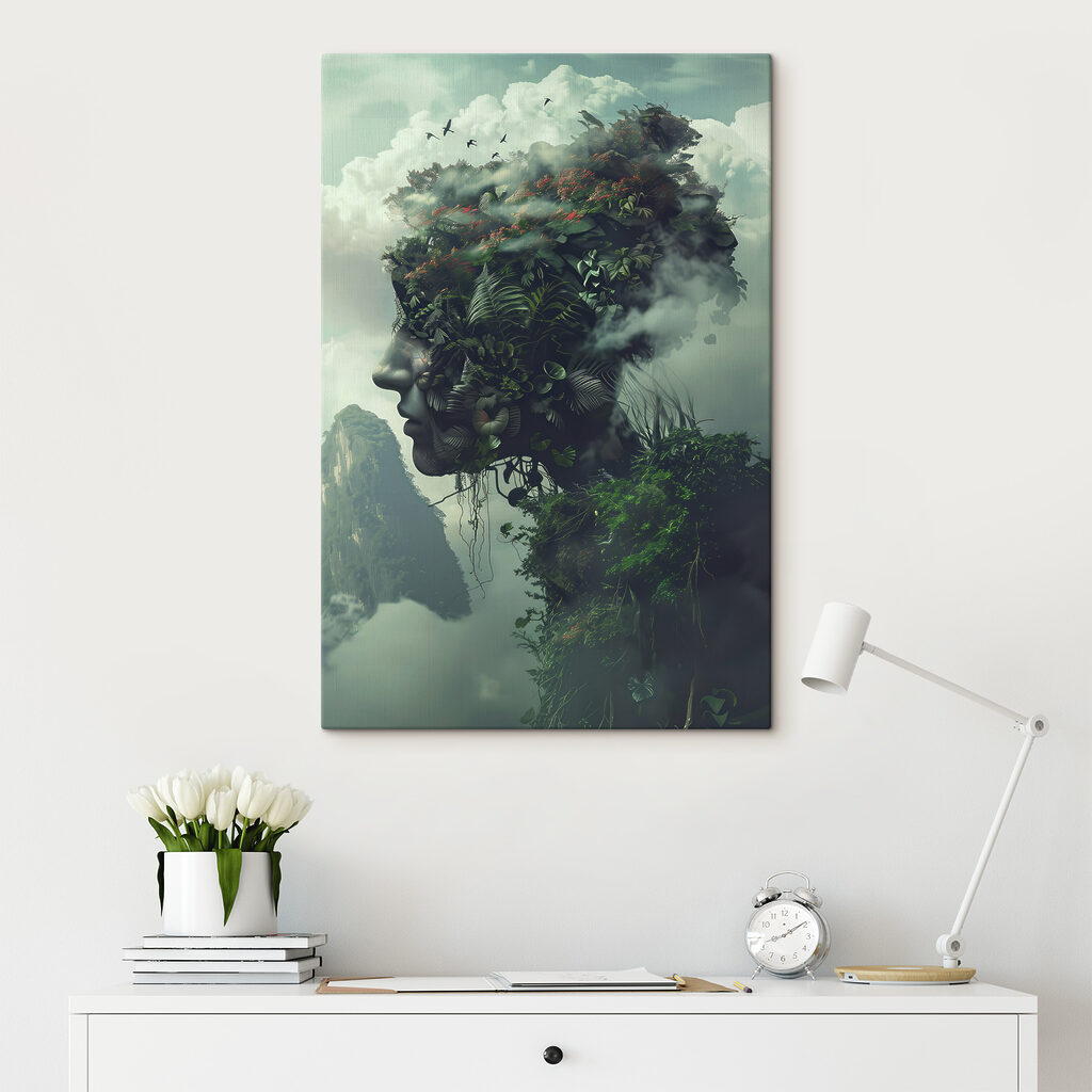 Visage de la forêt — intérieur 2