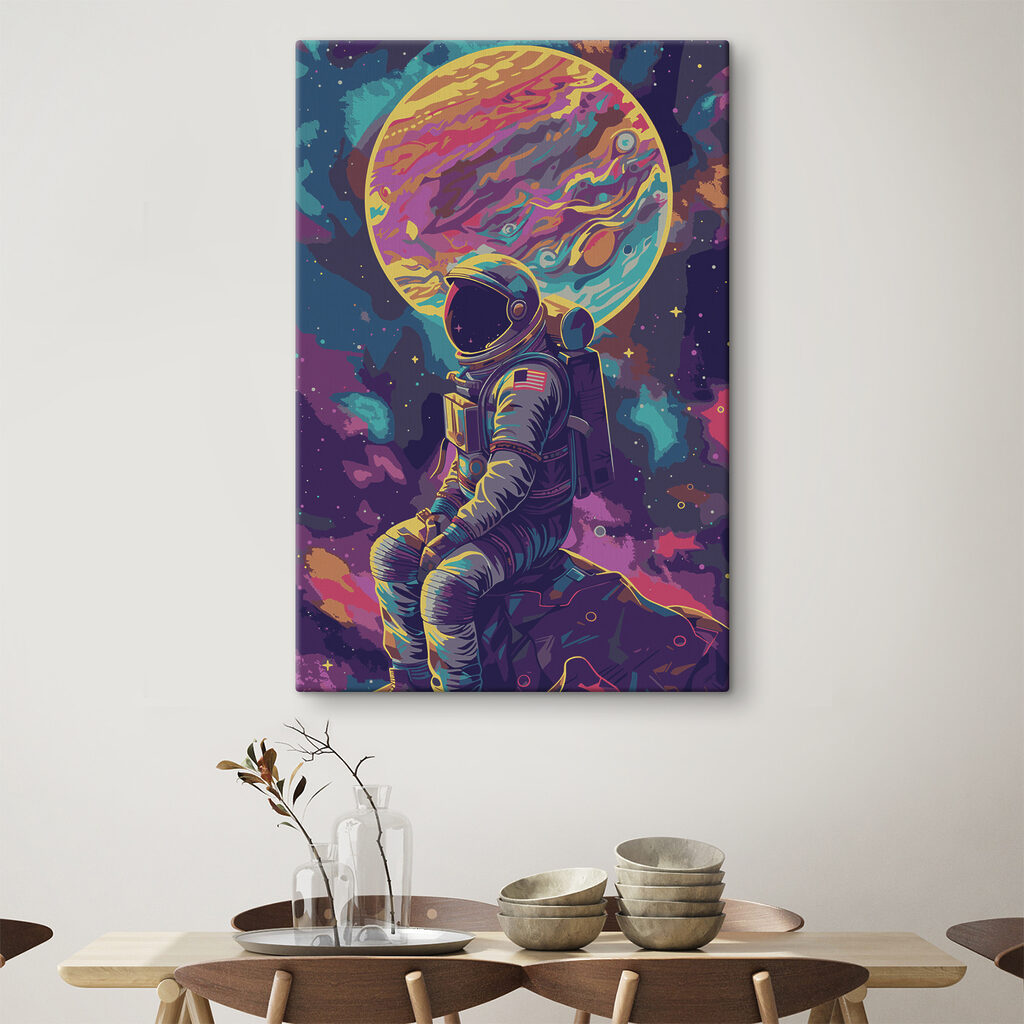 Astronaute en terre inconnue — intérieur 2