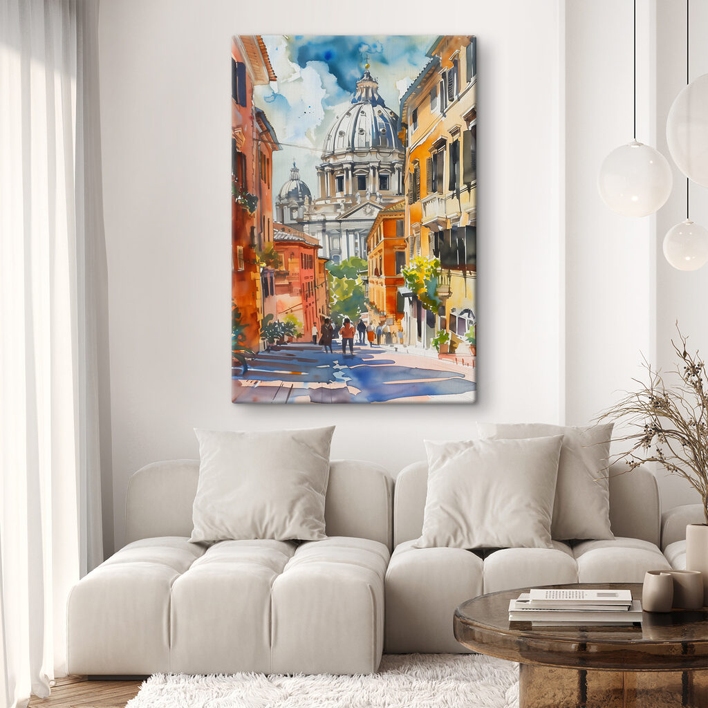 Rue vers la coupole — intérieur 1