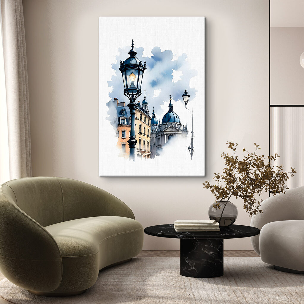 Réverbère et coupole — intérieur 2