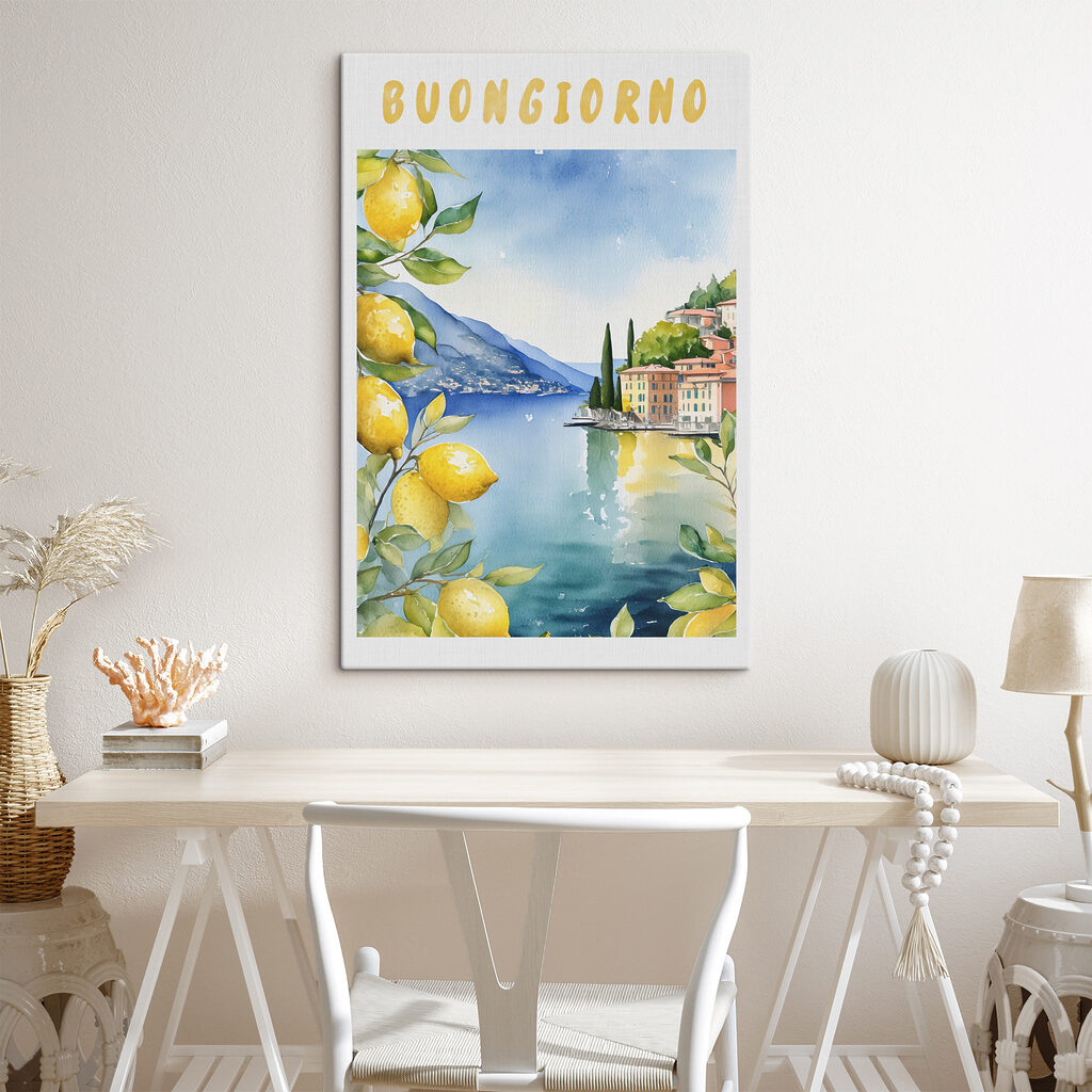 Buongiorno sur le lac — intérieur 1