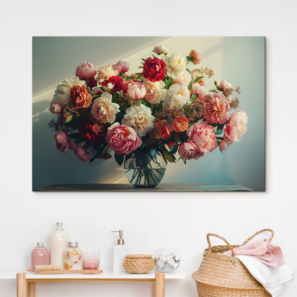 Bouquet débordant — intérieur 1
