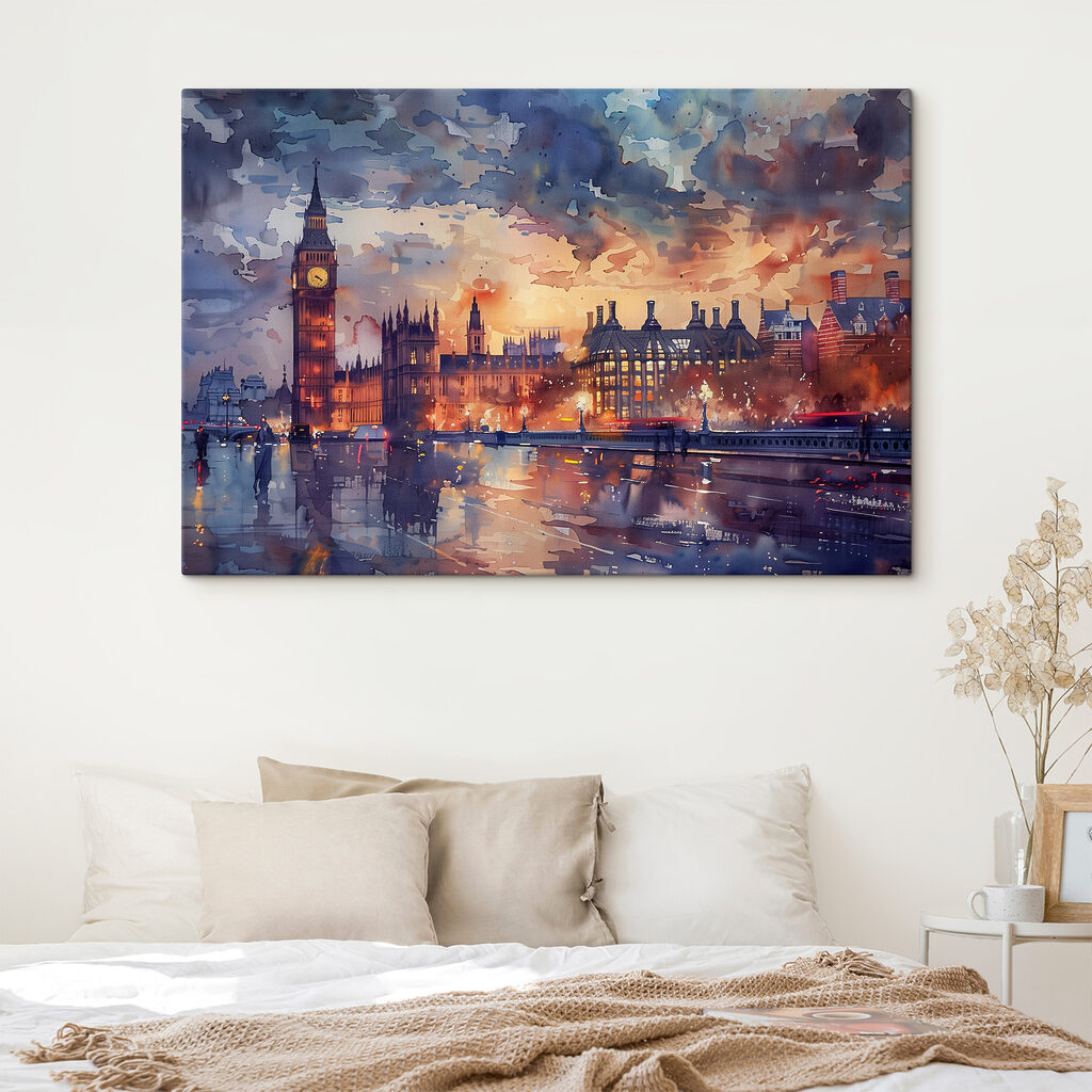 Londres au crépuscule — intérieur 1