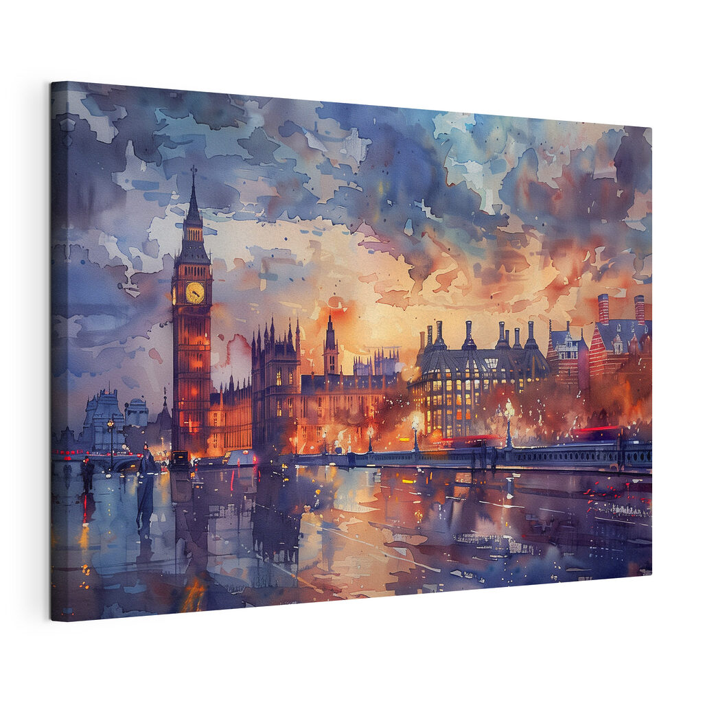 Londres au crépuscule — vue du produit