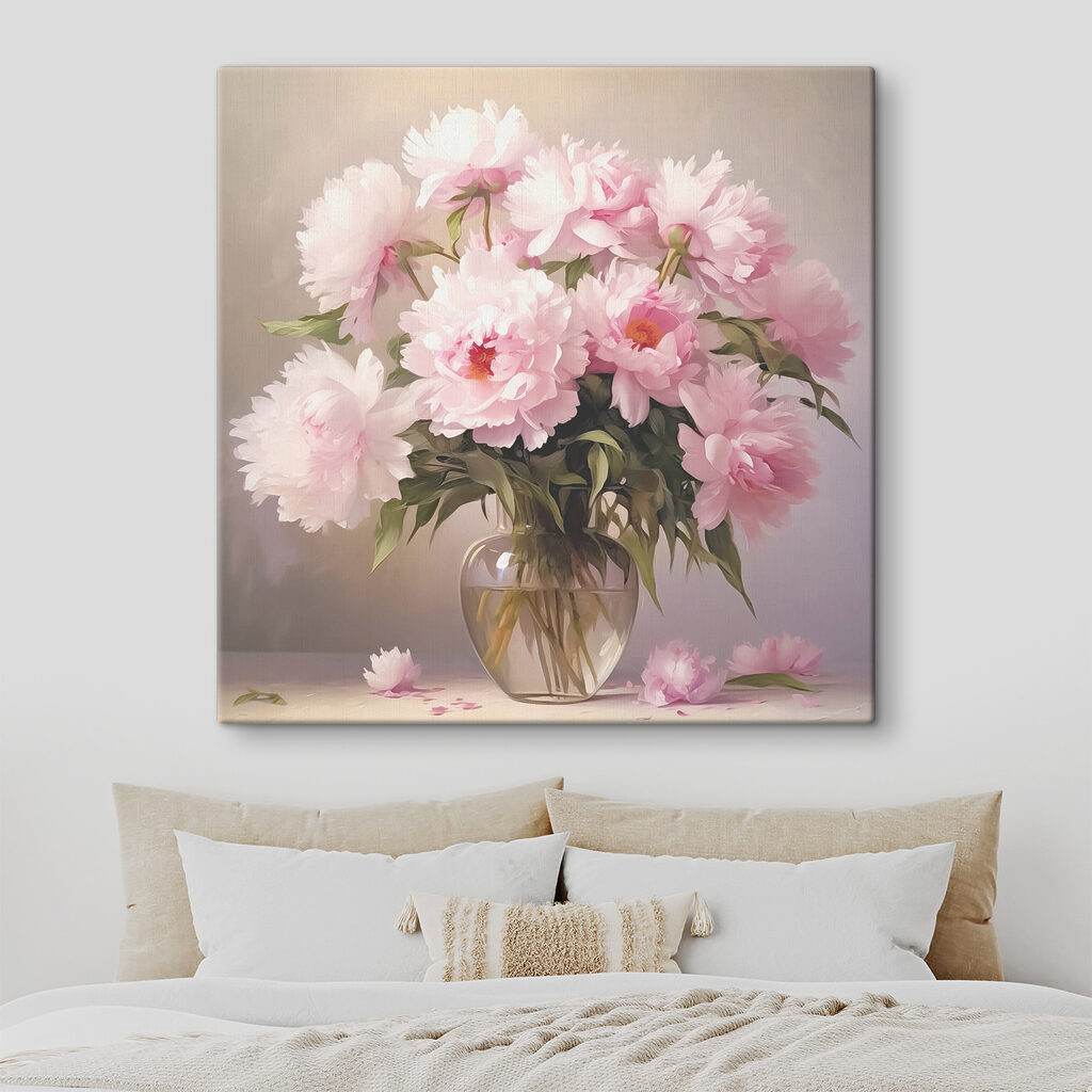 Bouquet rose — intérieur 1