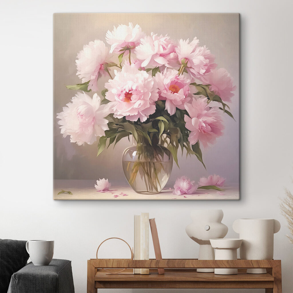Bouquet rose — intérieur 2