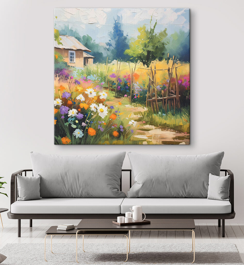 Maison sous les arbres — intérieur 1