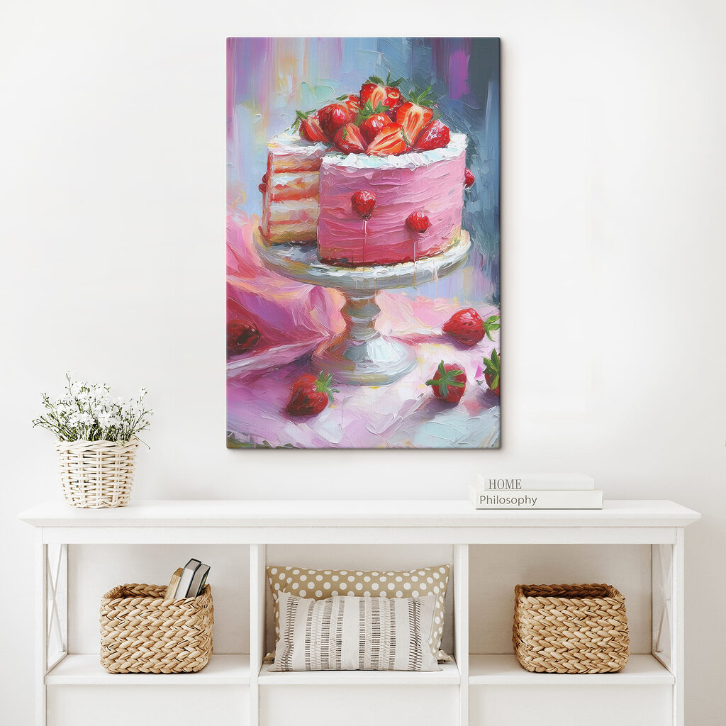 Gâteau aux fraises — intérieur 2