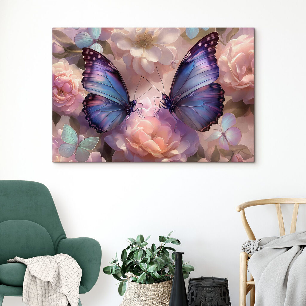 Papillon sur les fleurs — intérieur 3