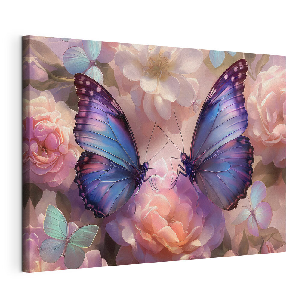 Papillon sur les fleurs — vue du produit