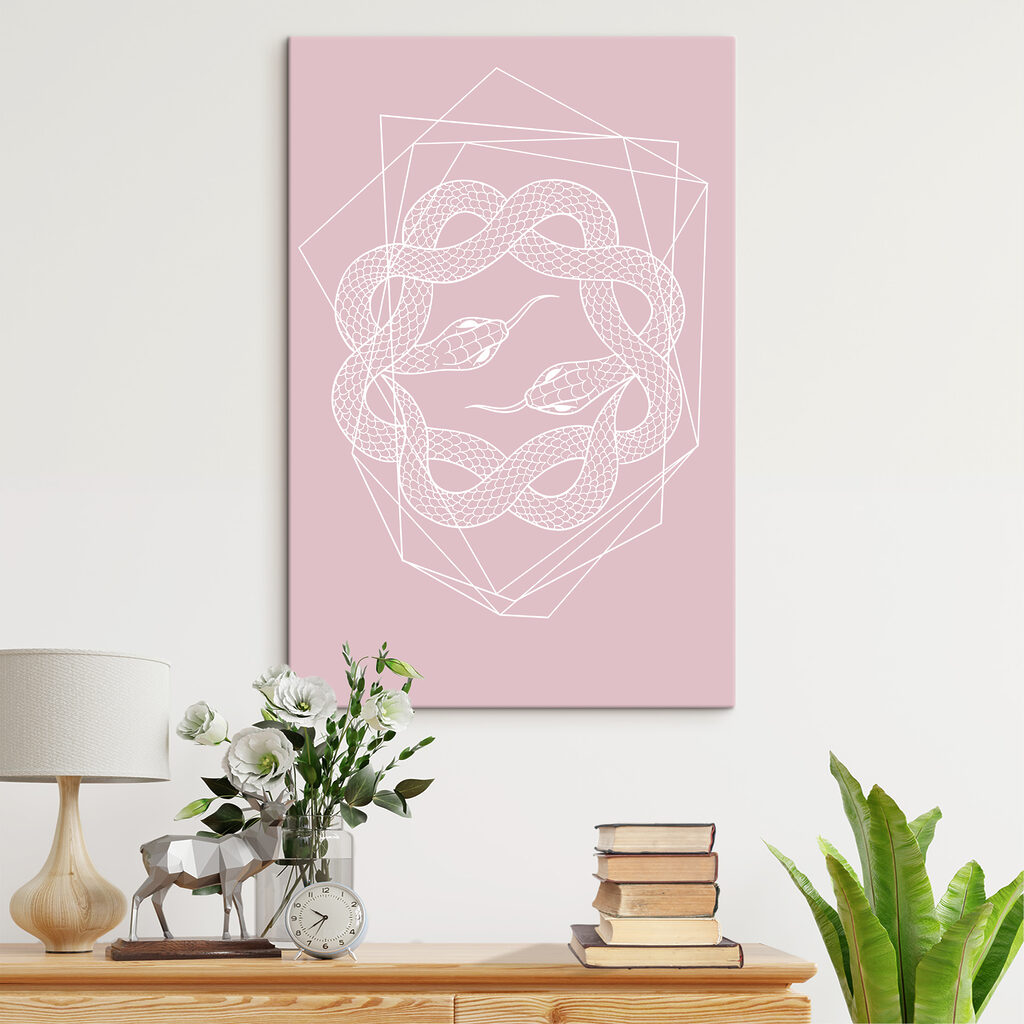 Serpents au trait fin — intérieur 1