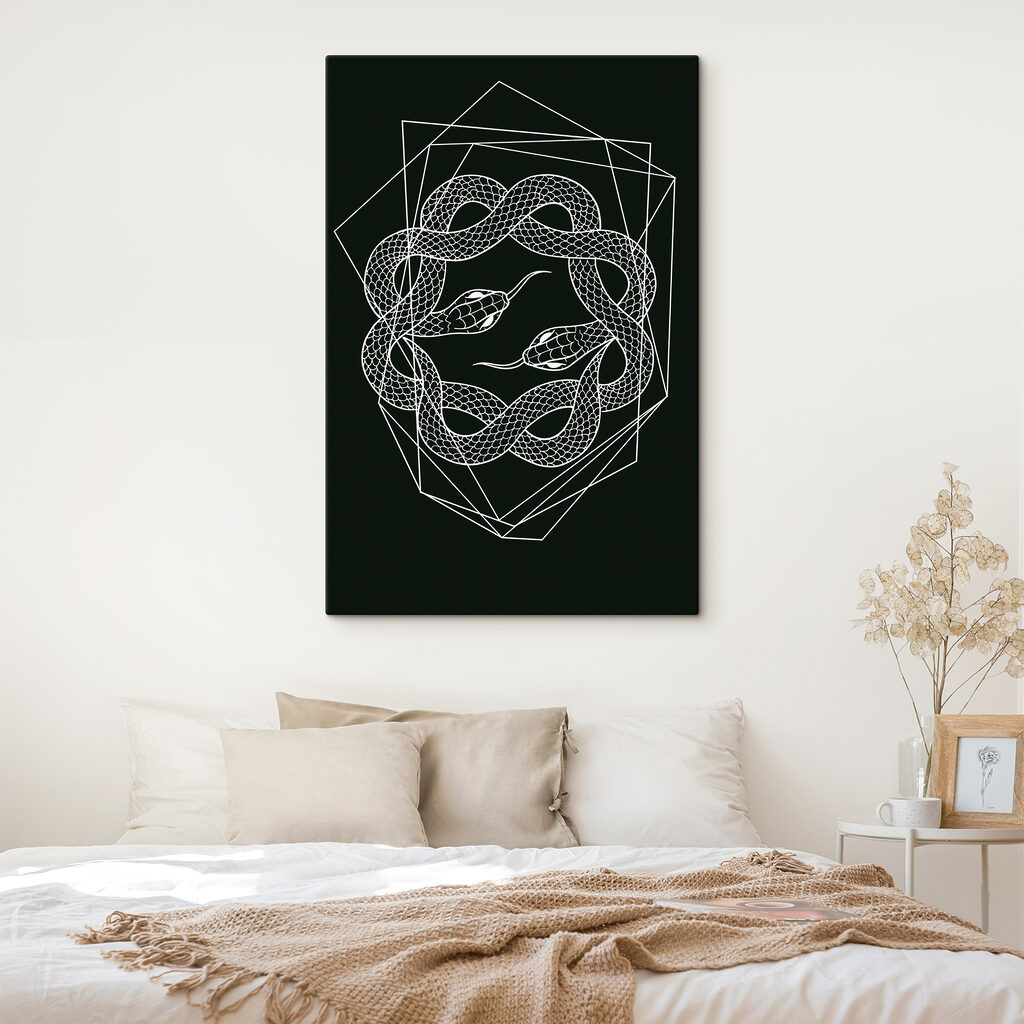 Serpents au trait fin — intérieur 1