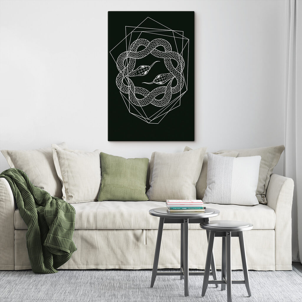 Serpents au trait fin — intérieur 2
