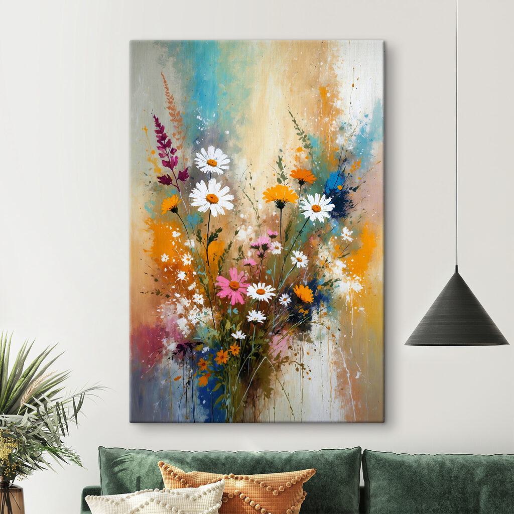 Marguerites dans la couleur — intérieur 1