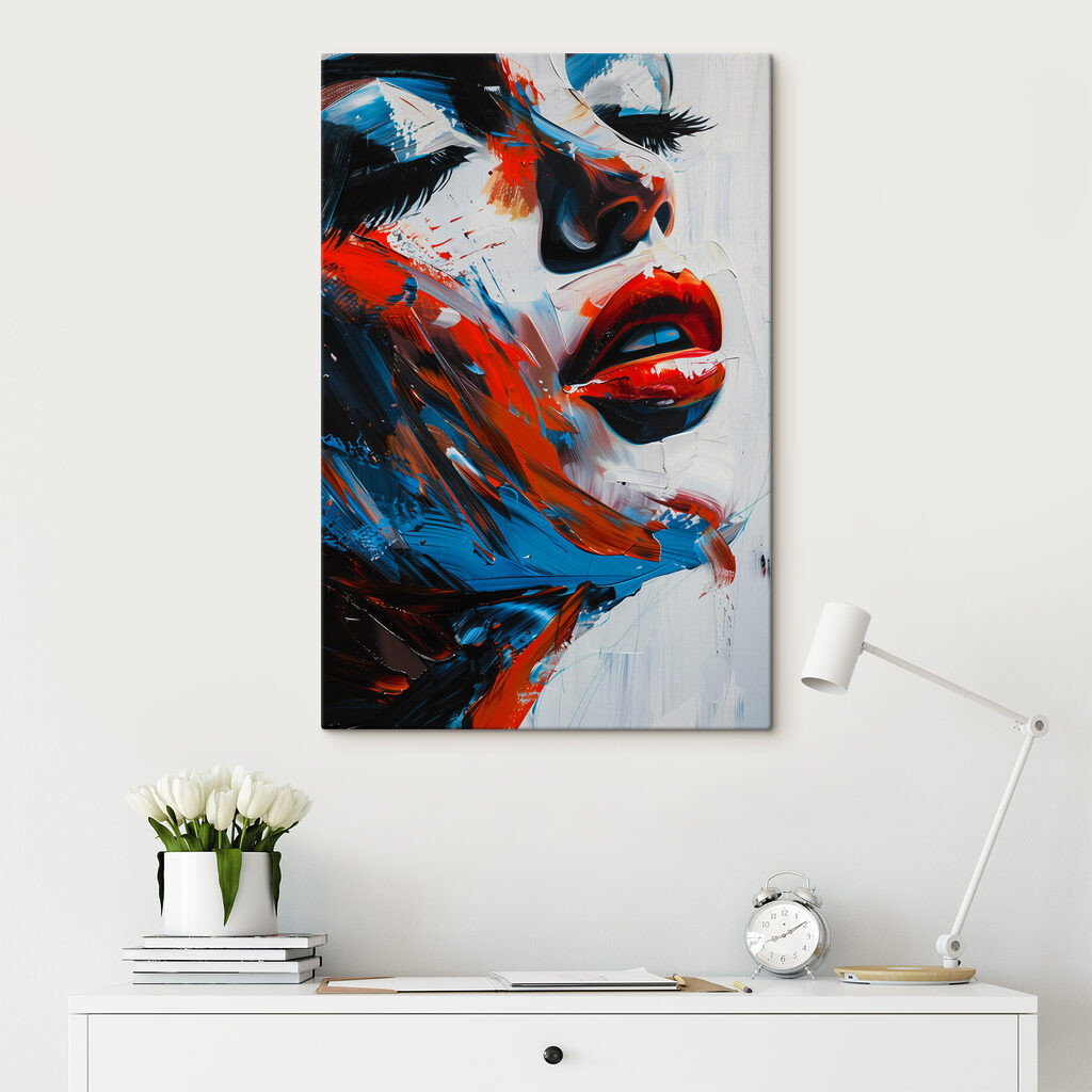 Visage entre les couleurs — intérieur 2