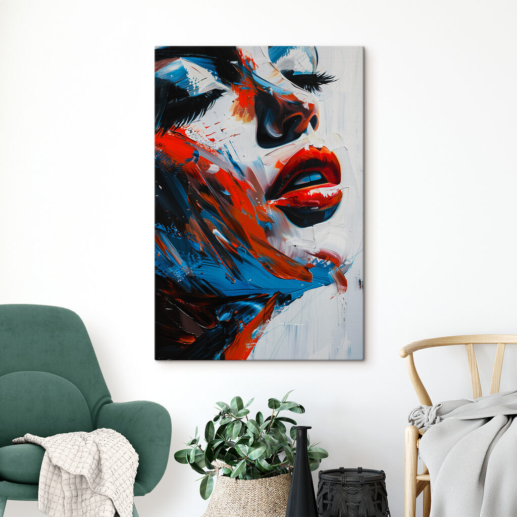 Visage entre les couleurs — intérieur 1
