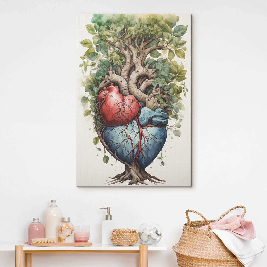 Arbre né du cœur — intérieur 3