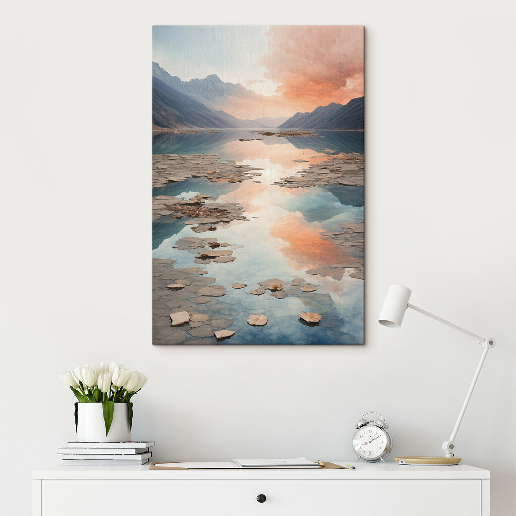 Pierres dans l’eau claire — intérieur 1
