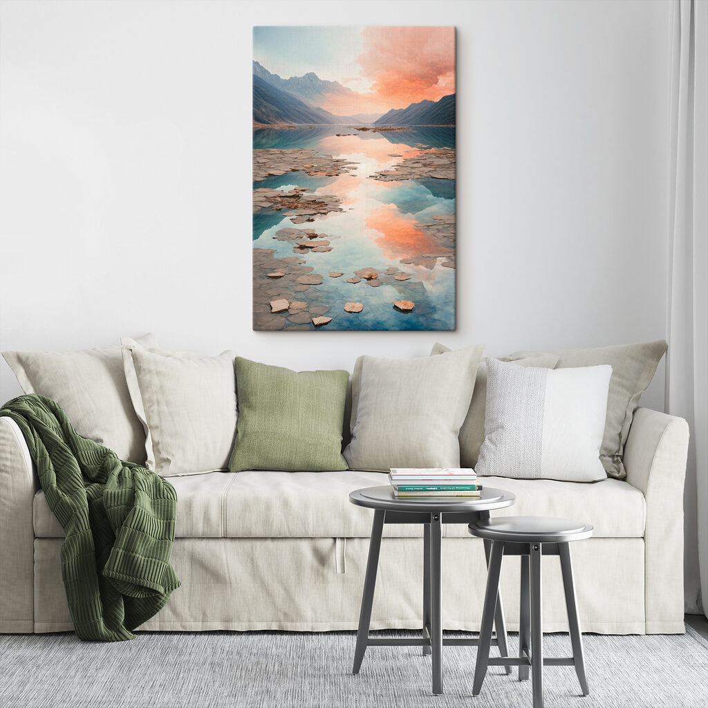 Pierres dans l’eau claire — intérieur 3
