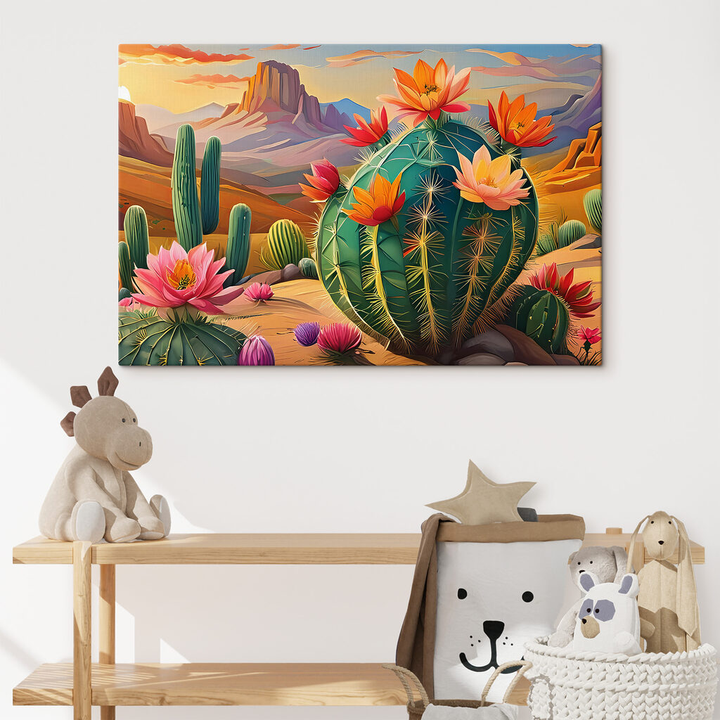 Cactus fleuris du désert — intérieur 2
