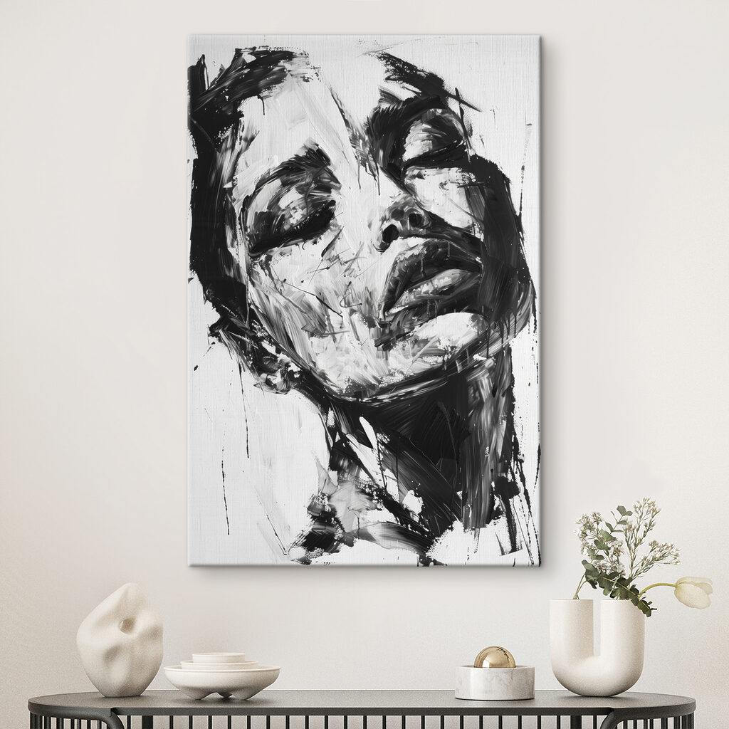 Visage à l’encre — intérieur 3