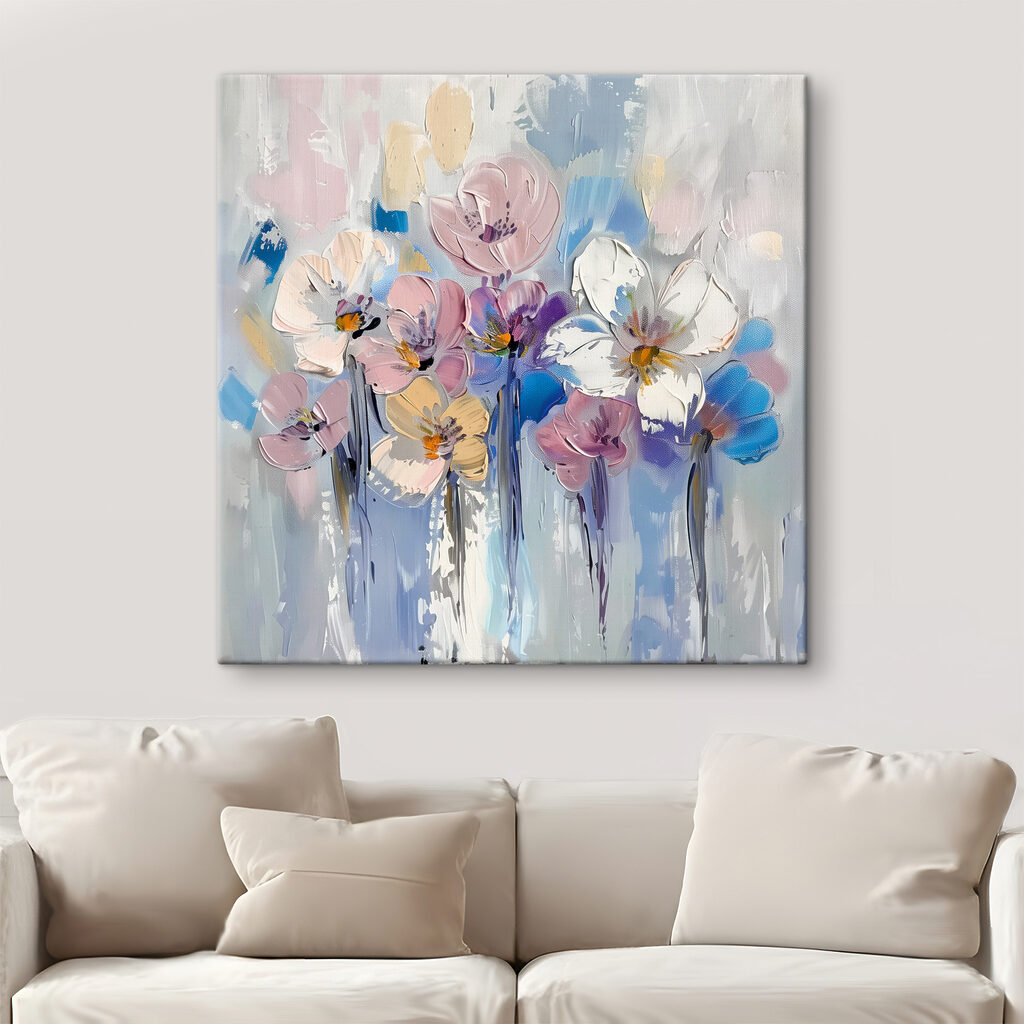Fleurs en touches claires — intérieur 4