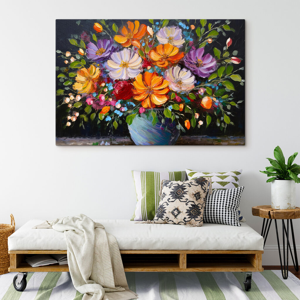 Fleurs dans la pénombre — intérieur 2