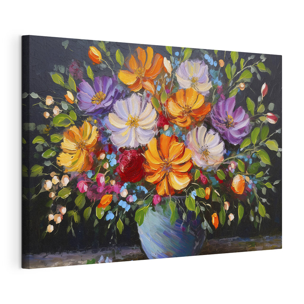 Fleurs dans la pénombre — vue du produit