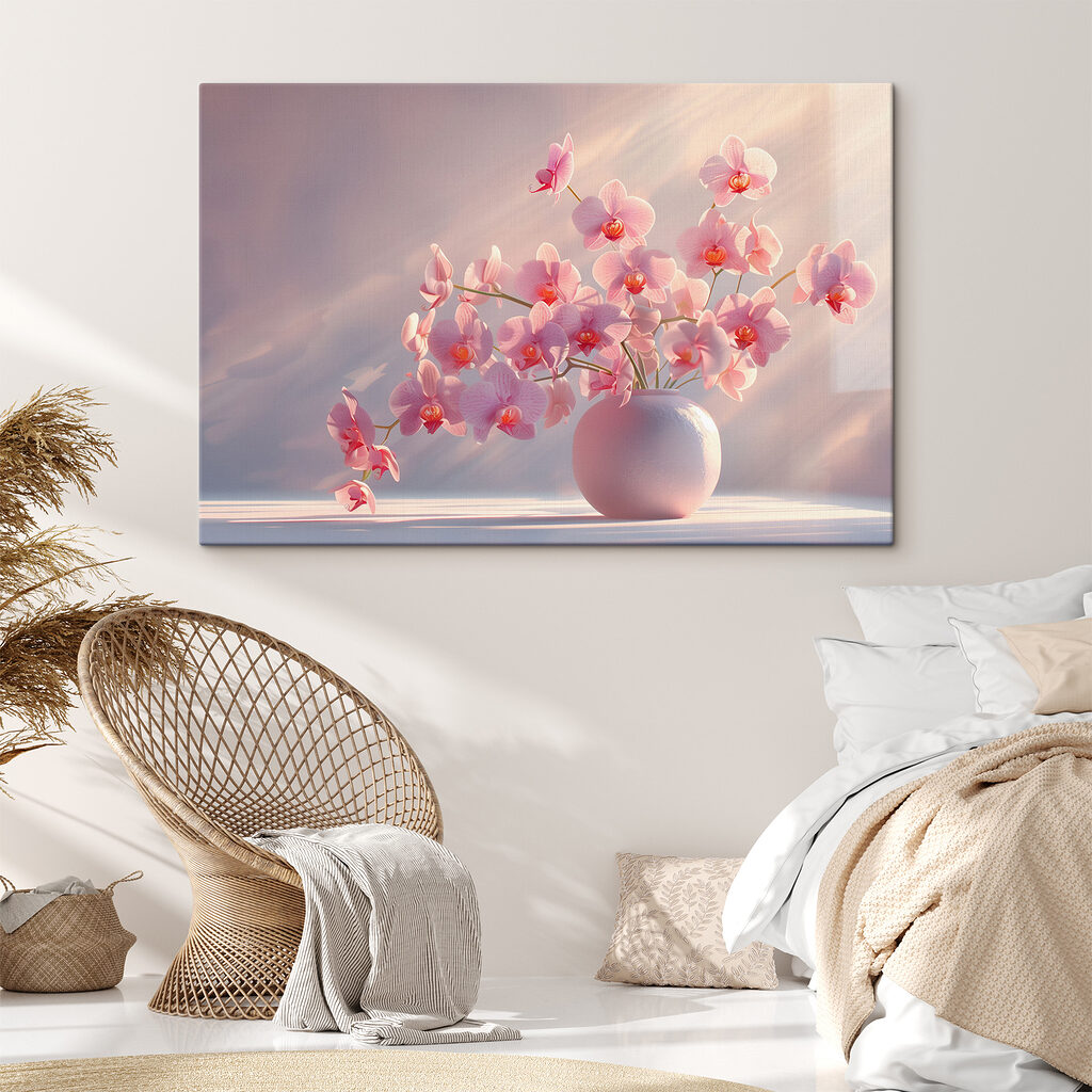 Orchidées roses — intérieur 1
