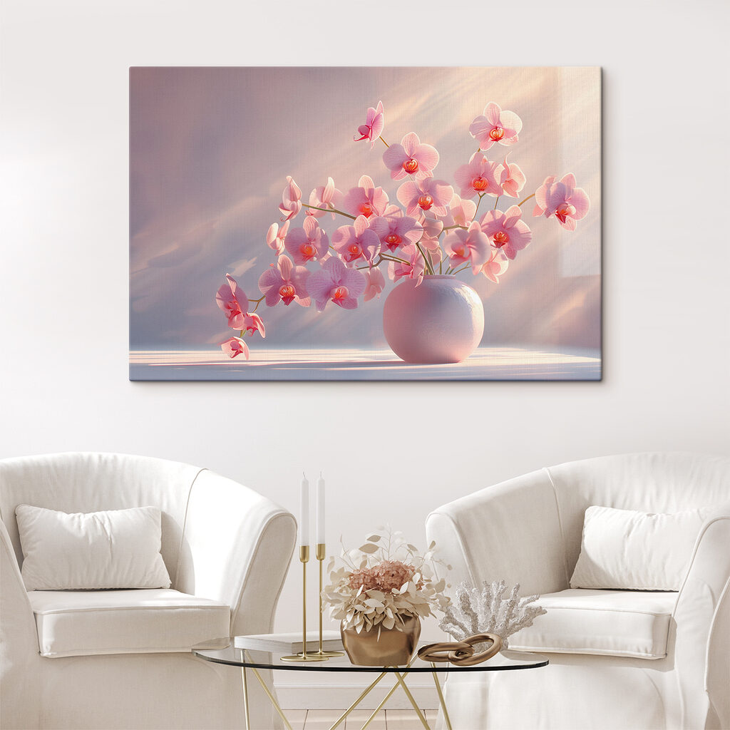 Orchidées roses — intérieur 2