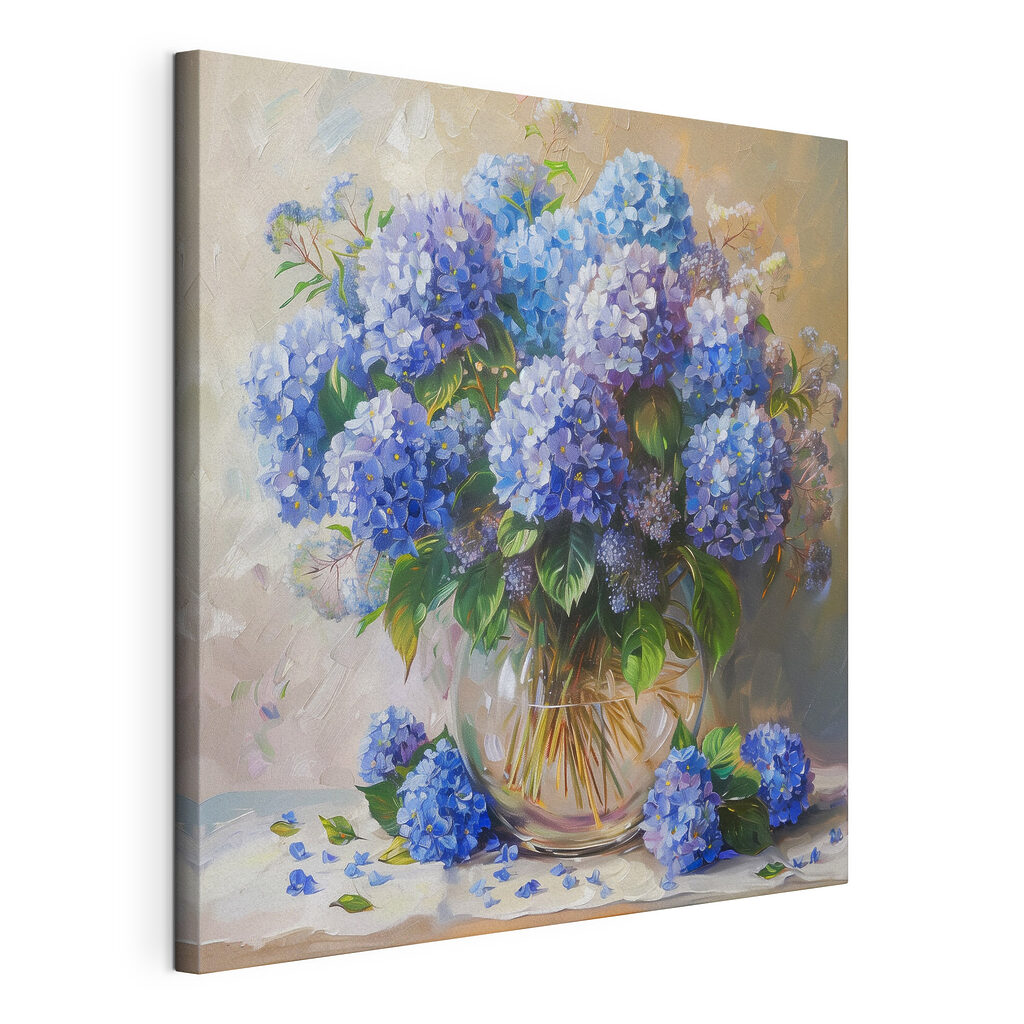 Hortensias bleu vif — vue du produit