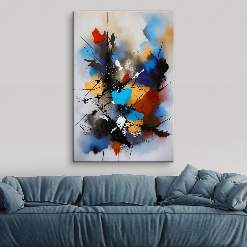 Éclaboussures de couleur — intérieur 1