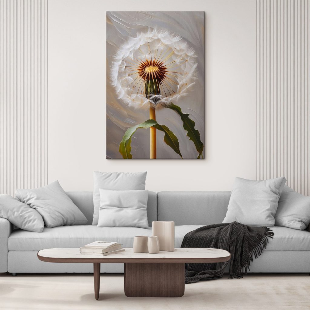 Aigrette sur longue tige — intérieur 1