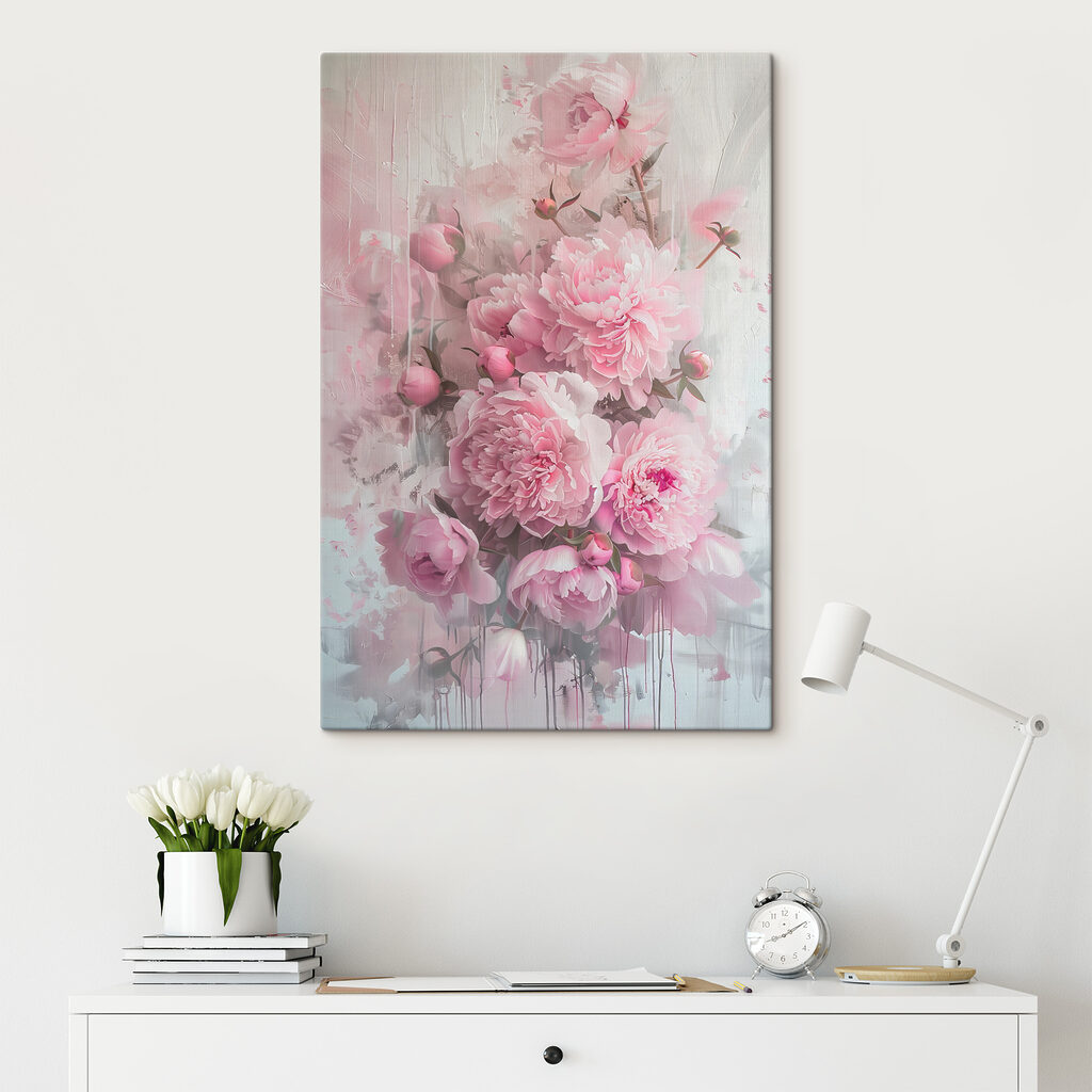 Bouquet de fleurs roses — intérieur 2