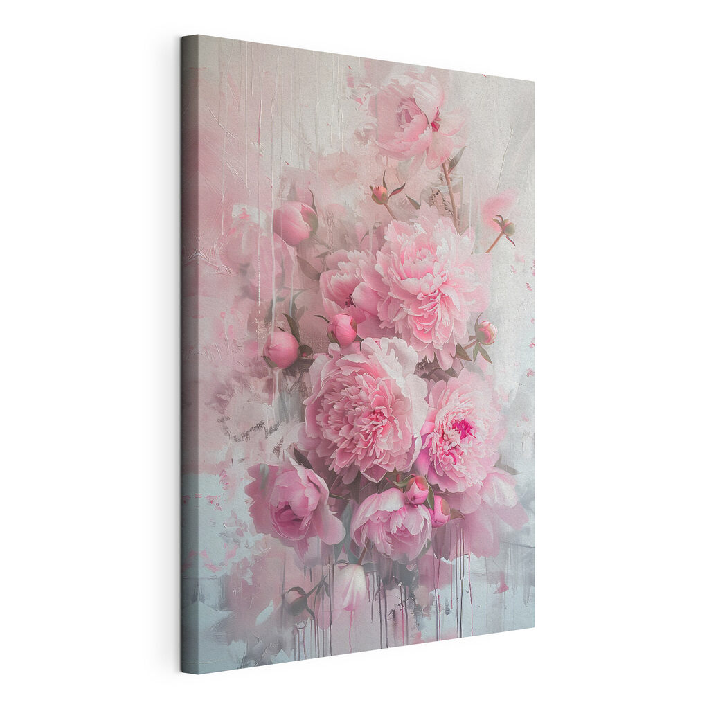 Bouquet de fleurs roses — vue du produit