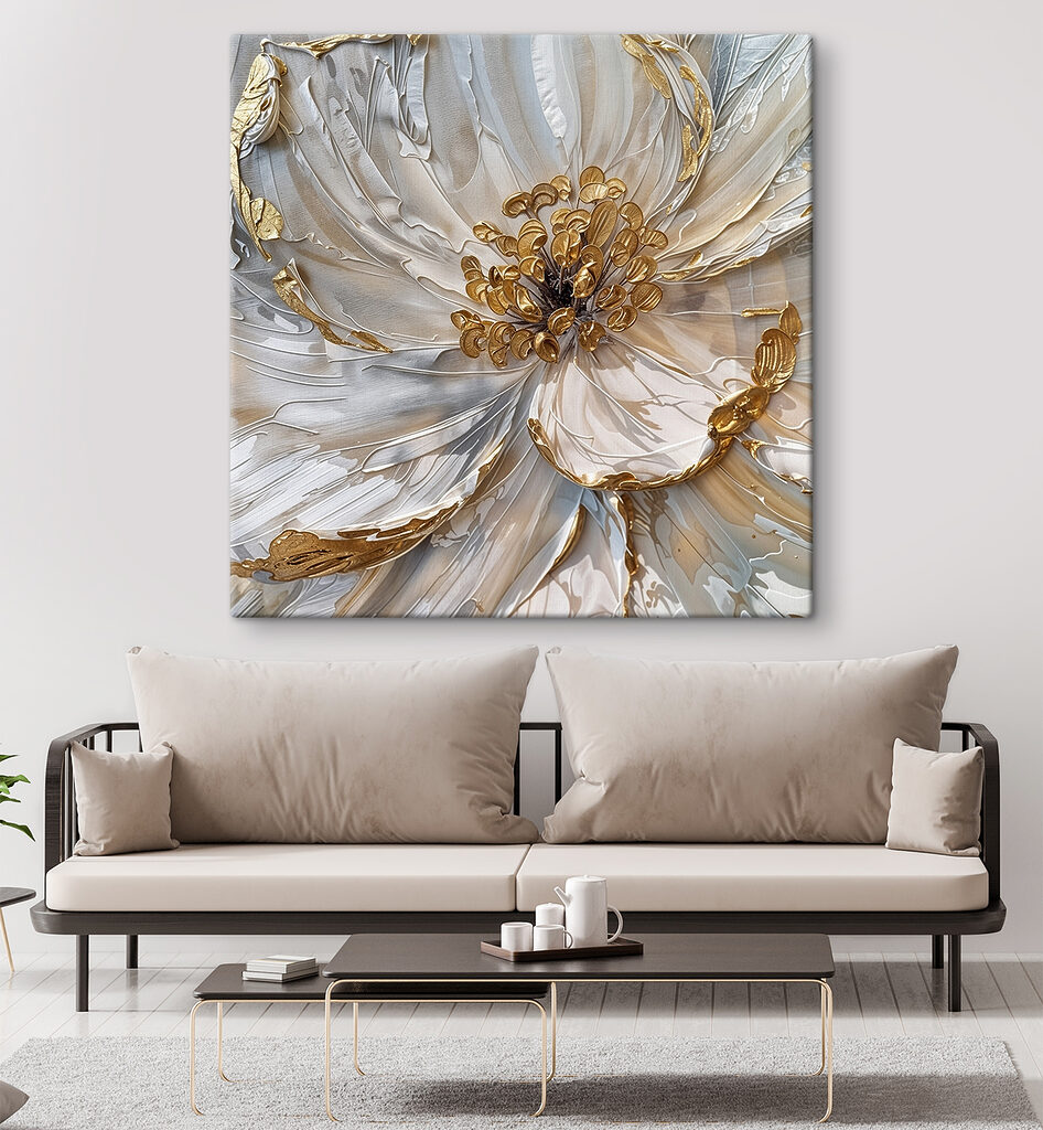 Fleur aux pétales étagés — intérieur 2